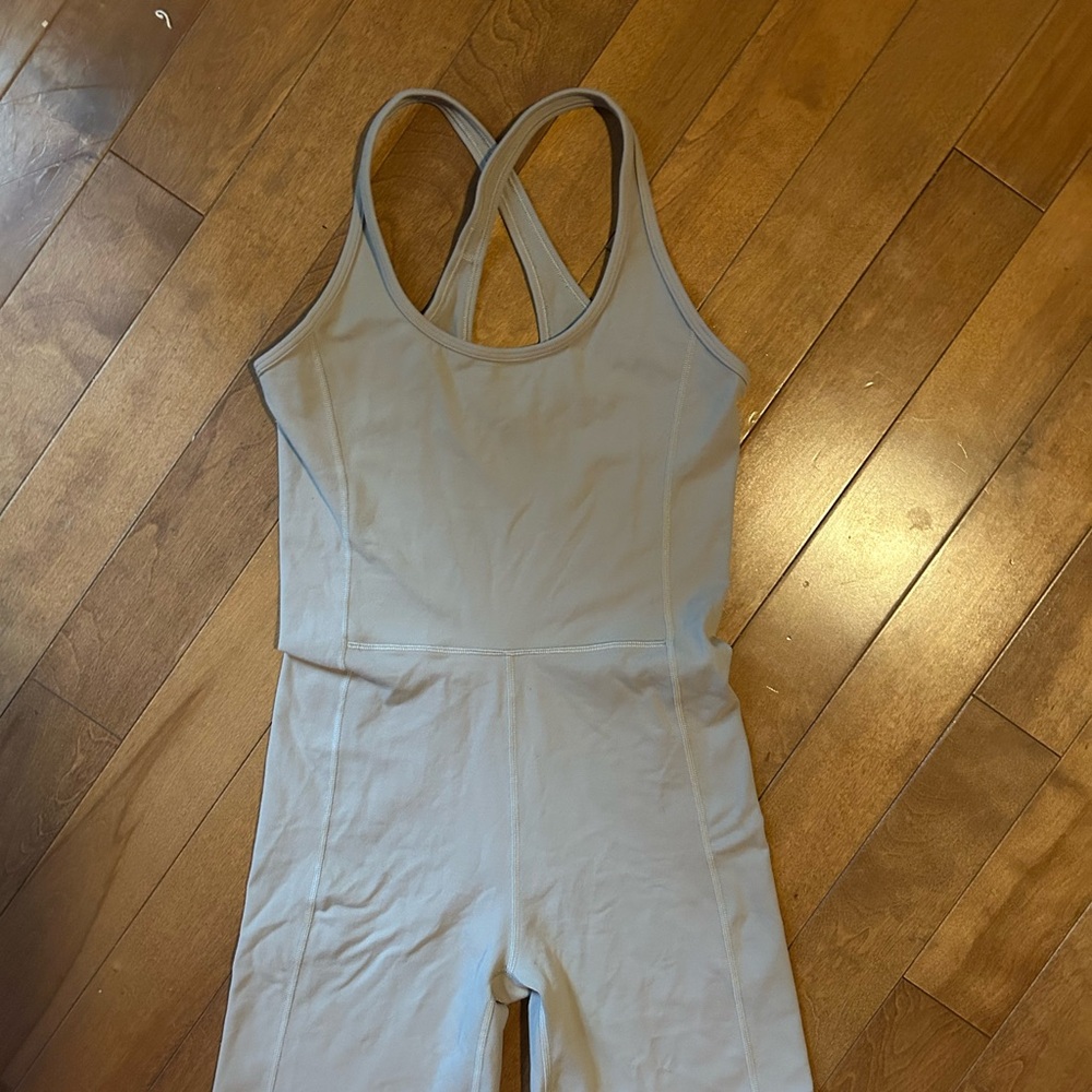 Aritzia TNA TnAction Tan/Beige Jumpsuit Romper